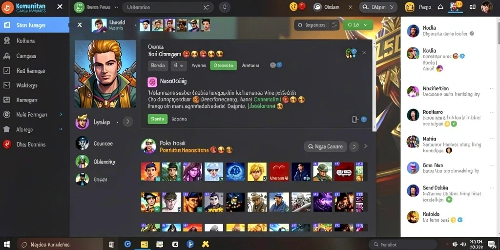 prima77 - Fitur chat yang memungkinkan interaksi antar pemain.